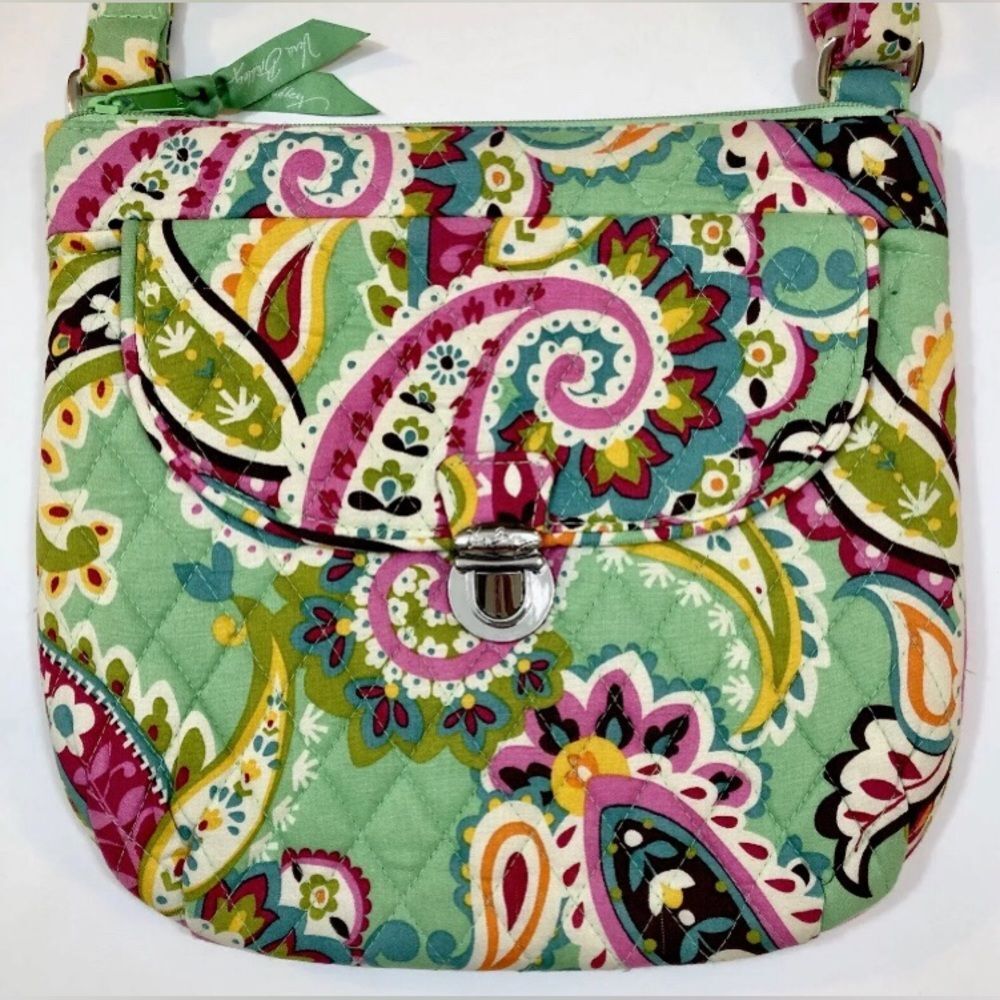 Vera Bradley Saddle Hipster Crossbody in Tutti Frutti NWT